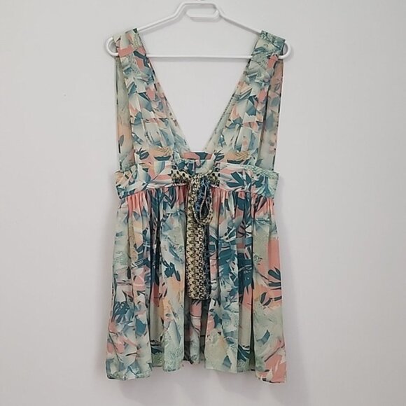 Camilla Garden of Dreams V Plunge Dress Size Small b67 - Picture 6 of 17